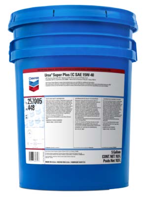 CHEVRON OIL 15W40 & 10W30 PAILS