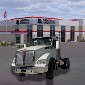 2025 White Kenworth T880 Tandem Daycab