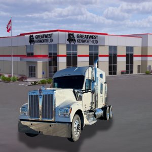 White Kenworth W990